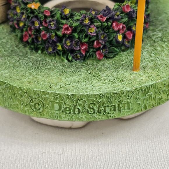 Deb Strain 'A CARING FRIEND IS A SHARING FRIEND' Candle Jar Capper Topper - Picture 5 of 6